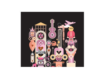 Abstract Art Graphic Design Illustration