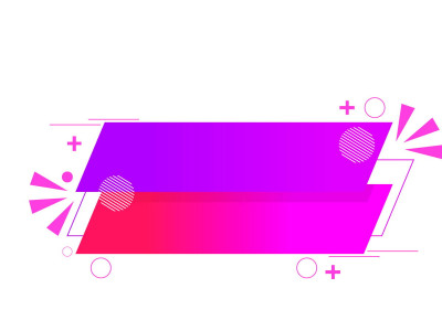 abstract flash sale promotion banner design