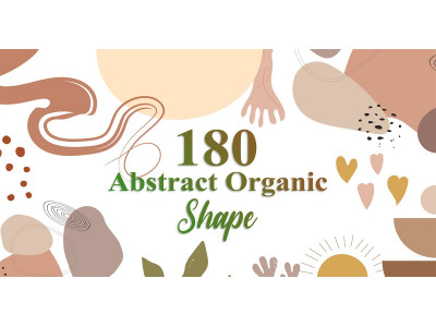 Abstract Organic Shape, Abstract Boho Shape, Abstract Shape Illustration