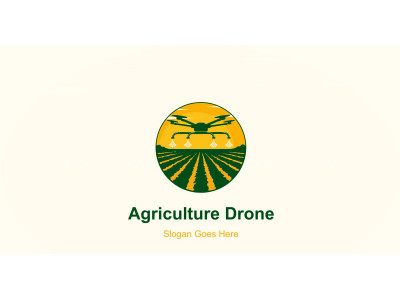 Agriculture Drone Logo Design
