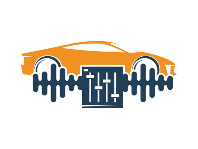 Audio Car Logo Symbol Vector Template graphic Icon