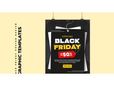 Black Friday Design Templates Set V3