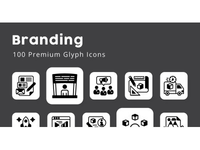 Branding Unique Glyph Icons