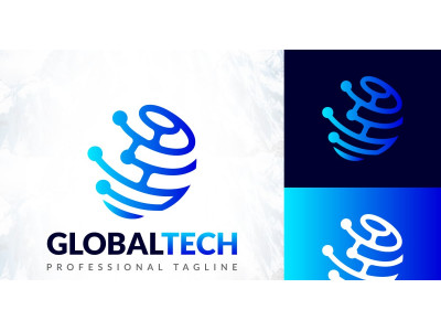 Digital Global Technology Logo Design