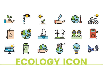 Ecology Iconset Template