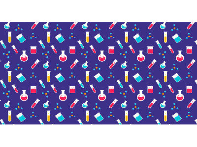 Endless educational pattern template