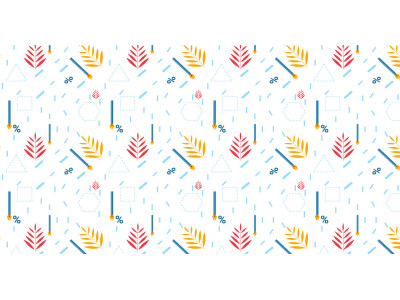 Endless study pattern backdrop vector