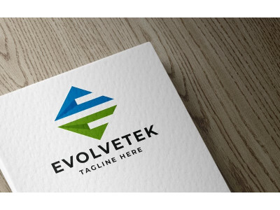 Evolve Letter E Logo Pro Template