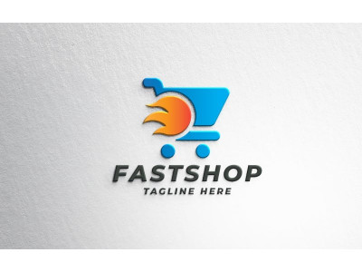 Fast Shop Logo Pro Template