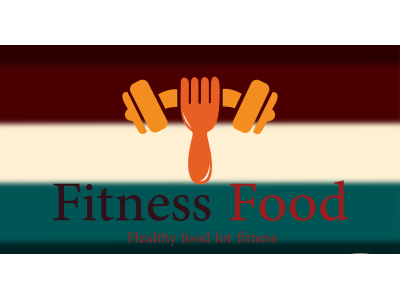 Fitness Food Logo  Template