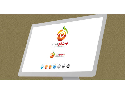 Holiday Tour Vacation and Child School Education Sunrise Logo
