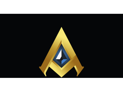 Luxurious Brand Golden A Letter Logo