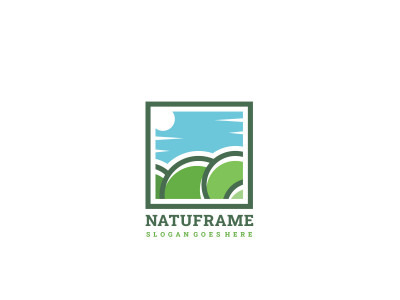 Natural Farm Logo Template