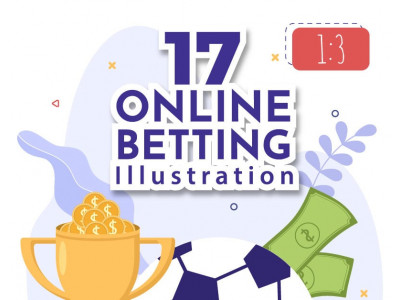 17 Online Betting Sports Game Illustration