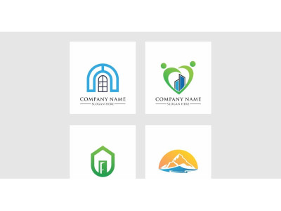 Real Estate Logo Template Volt 1