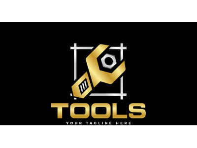 Technical Maintenance Repair Tools Logo Design