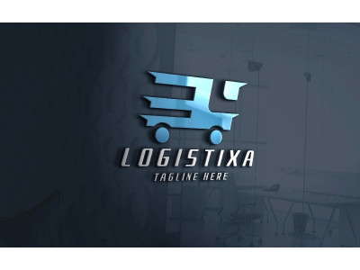 Transport Delivery Truck Logo Pro Template